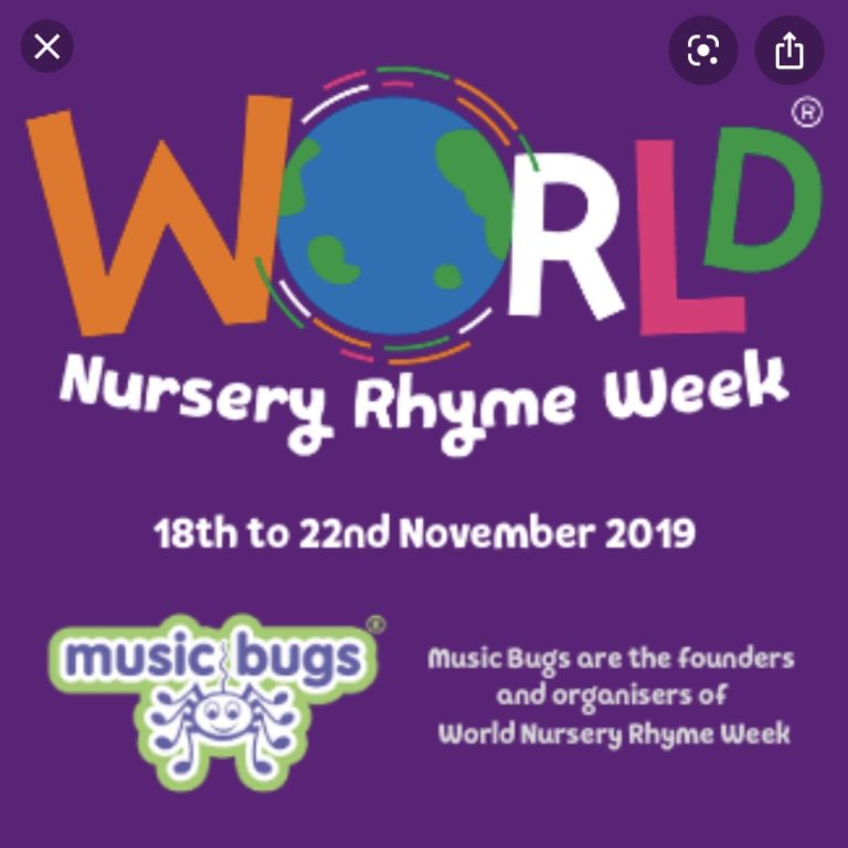 World Nursery Rhyme Week Pearsall Child Care Centre